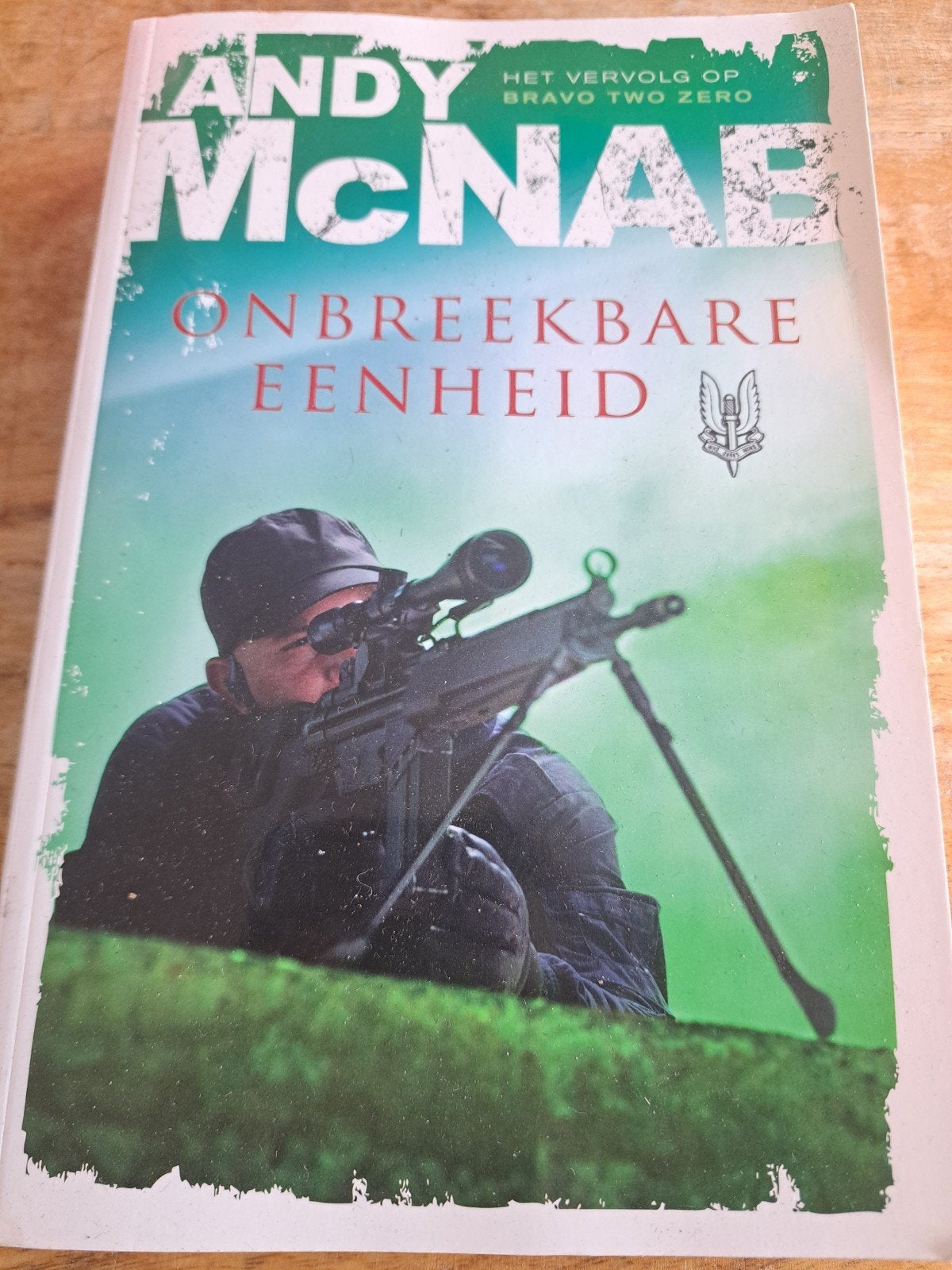 Andy McNab - Onbreekbare Eenheid (Vervolg op Bravo Two Zero), Ophalen of Verzenden, Gelezen, Andy McNab