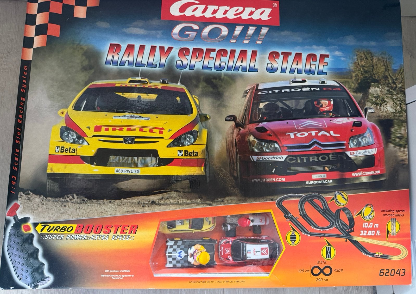 Carrera GO!!! Rally Special Stage racebaan, Kinderen en Baby's, Ophalen, Racebaan, Carrera, Zo goed als nieuw