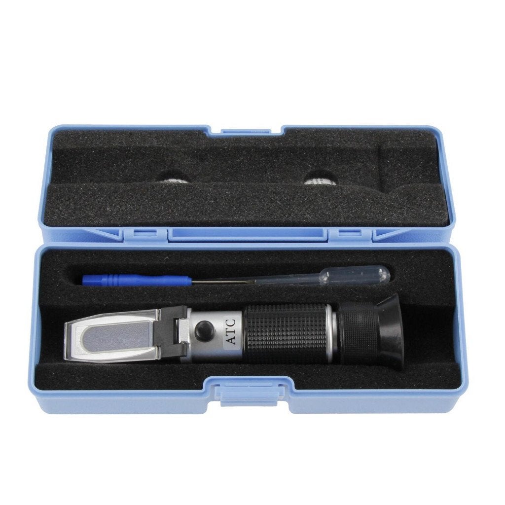 Refractometer 0-25% alcohol | 1.000-1.170 SG + ATC, Ophalen of Verzenden, Nieuw