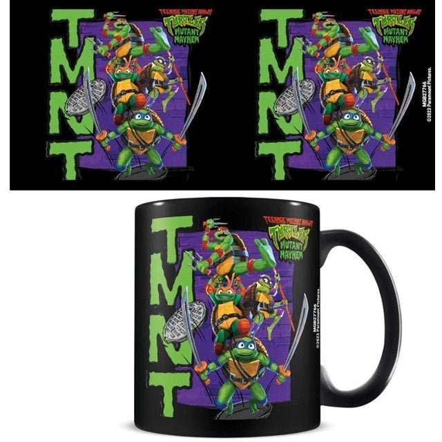 Partij Ninja Turtles keramische mokken 315ML, NHP International, Ophalen of Verzenden, Info@nhp-international.com, Nieuw