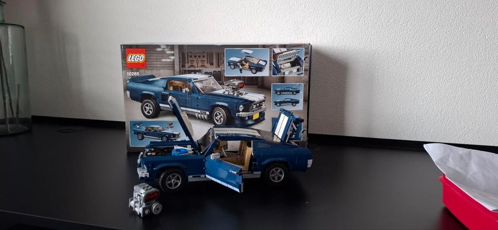 Ford mustang Lego, Ophalen of Verzenden, Zo goed als nieuw