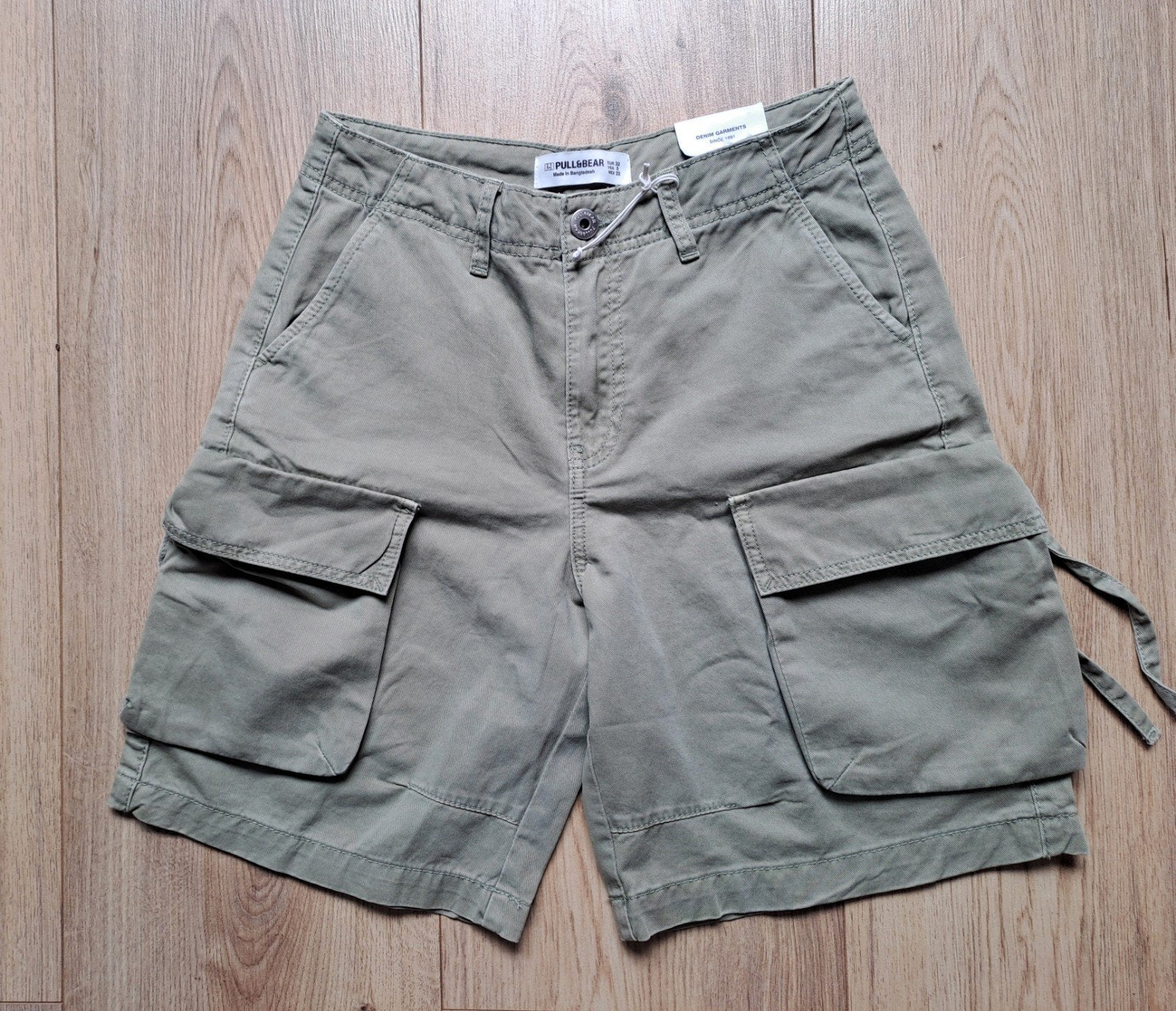 Cargo korte broek, Kinderen en Baby's, Broek, Pull and bear, Jongen of Meisje, Nieuw