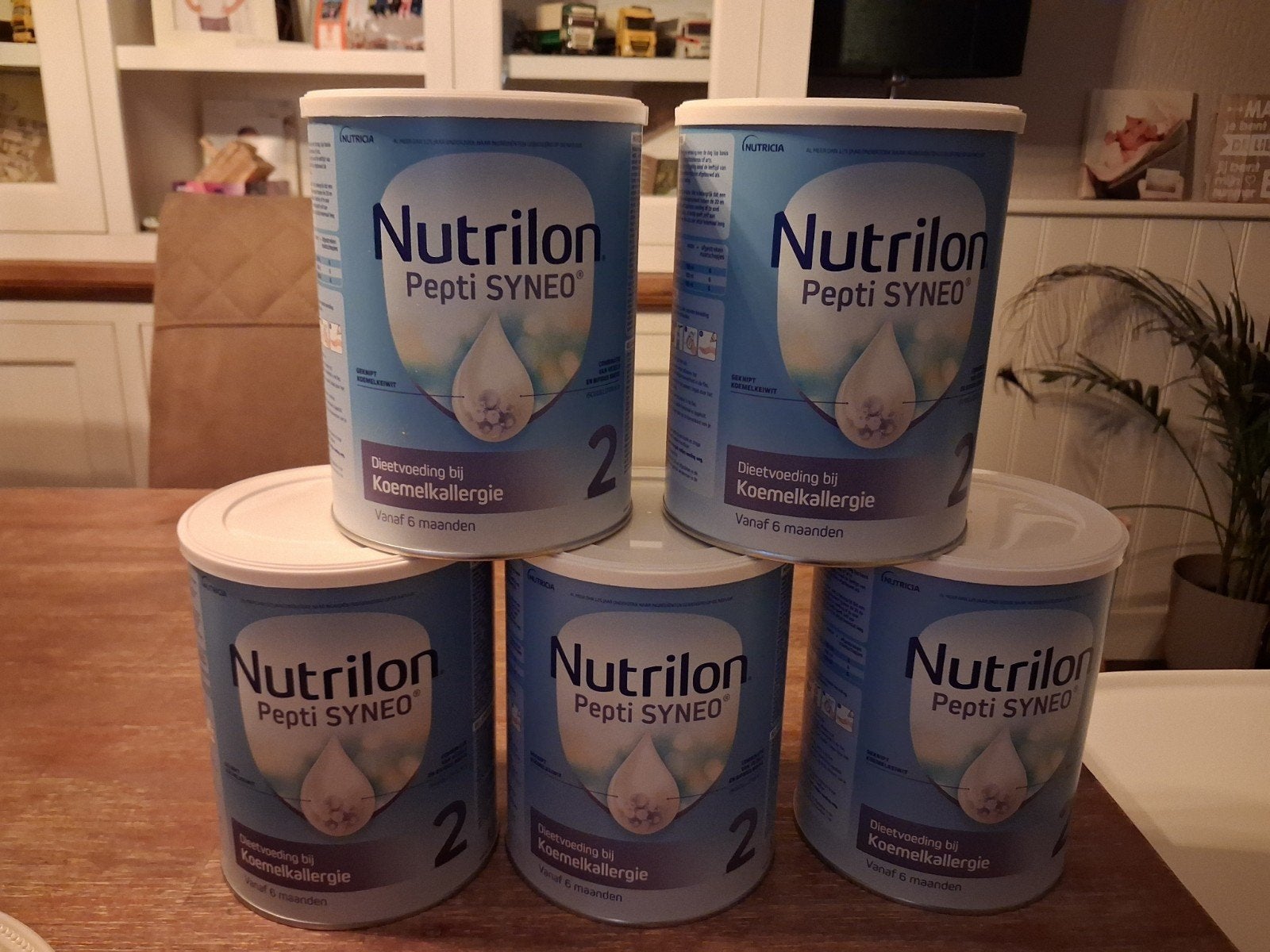 5x nutrilon pepti nr 2, Ophalen of Verzenden, Nieuw, Overige typen