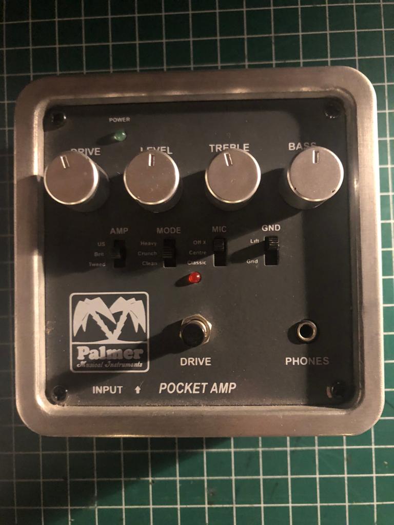 Palmer Pocket Amp - Gitaar Voorversterker/DI Box, Muziek en Instrumenten, Versterkers | Bas en Gitaar, Ophalen of Verzenden, Gebruikt