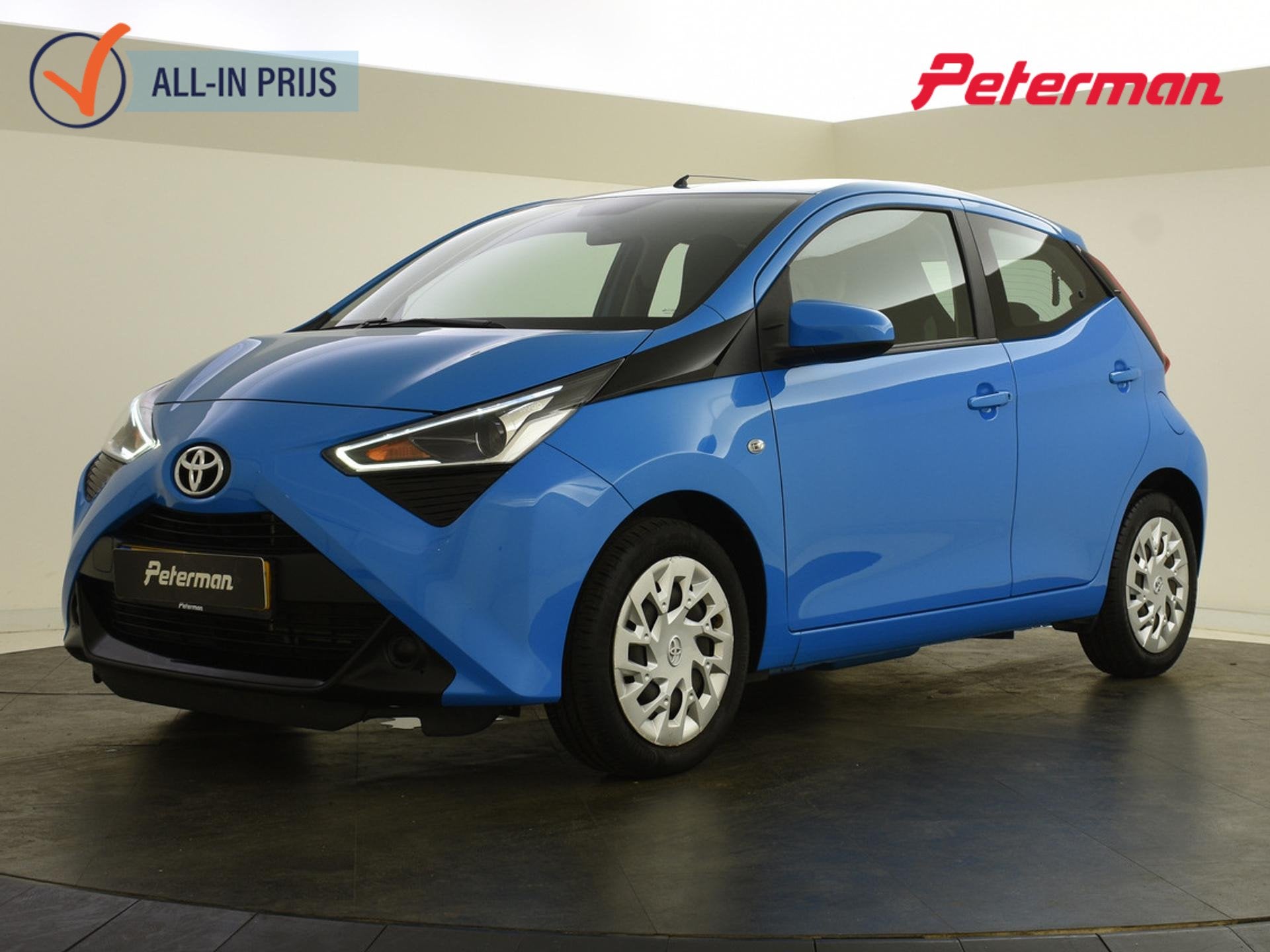 Toyota Aygo 1.0 VVT-i x-play | Carplay/AndroidAuto | Camera, Auto's, Voorwielaandrijving, 12 maanden, Stof, Gebruikt