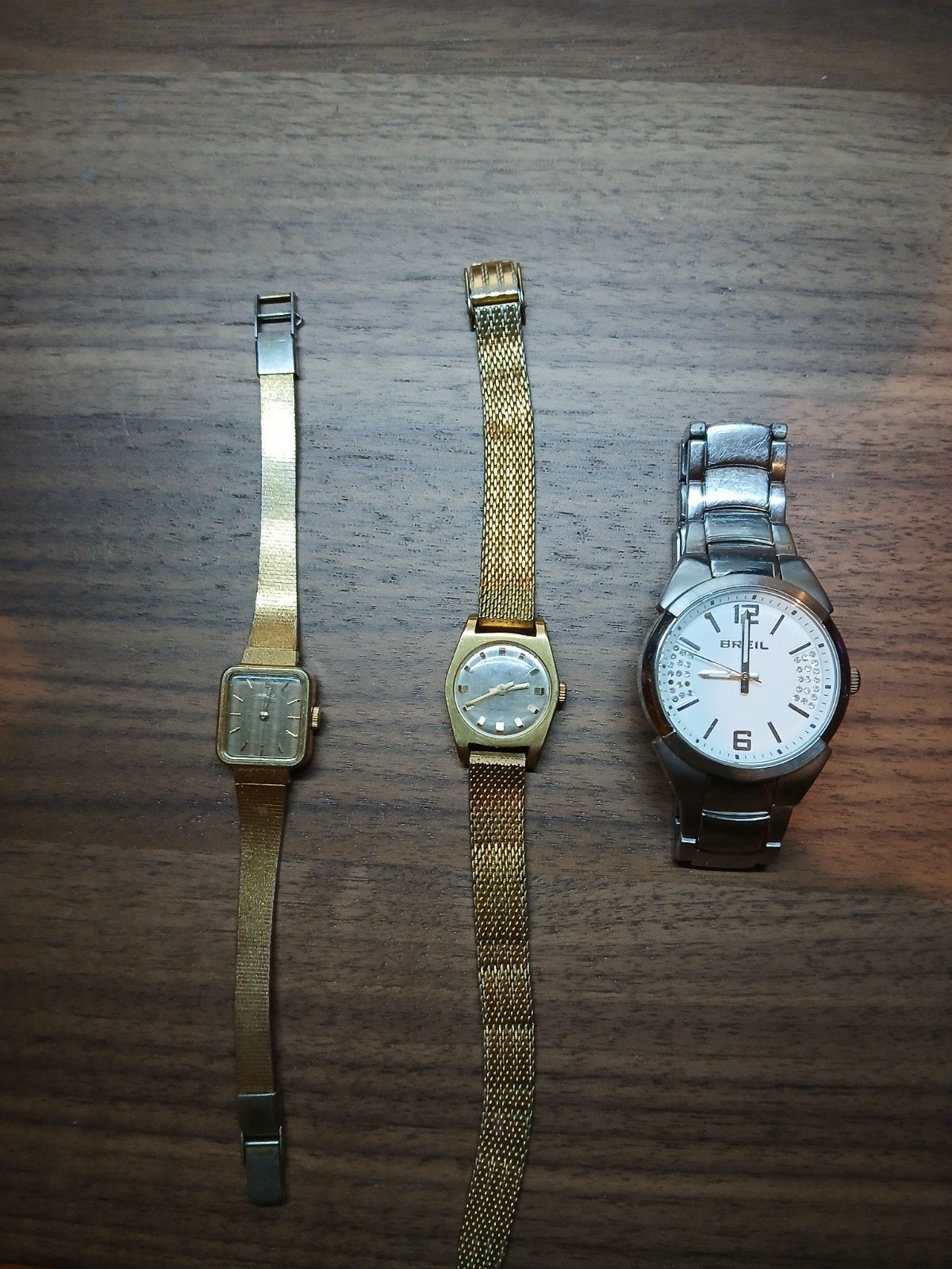 3 mooie horloges, Ophalen of Verzenden, Staal, Overige merken