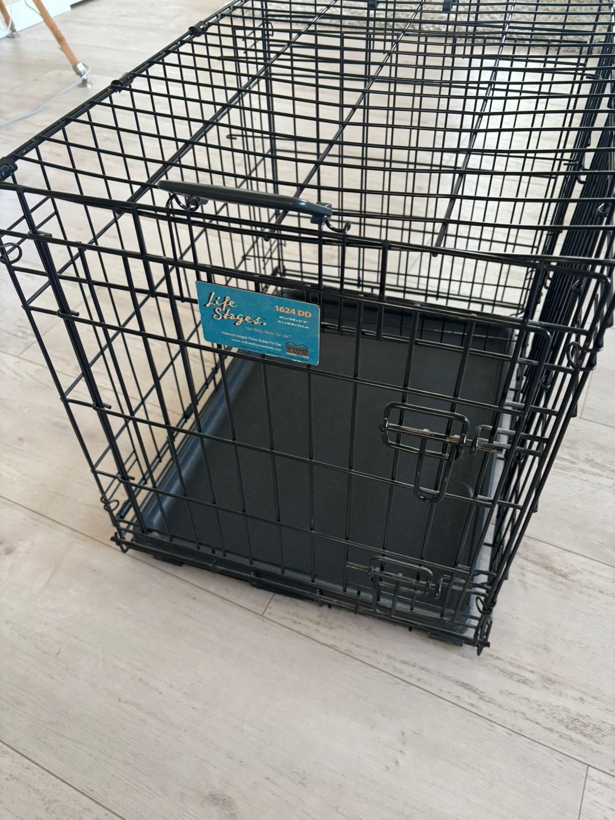 Bench voor hond/kat Midwest Pet Home 46 x 52 x 62 cm, Ophalen, Hondenkennel, Gebruikt, Minder dan 65 cm