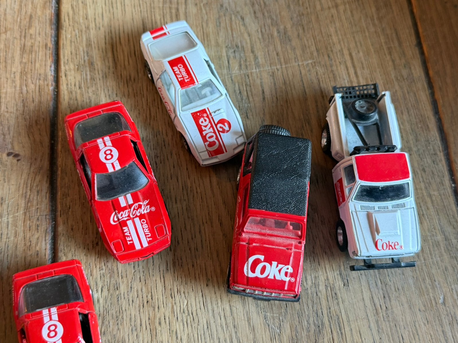 Hartoy Coca-Cola modelauto’s | 9 stuks, Hartoy, Gebruikt, Hartoy, Verzenden