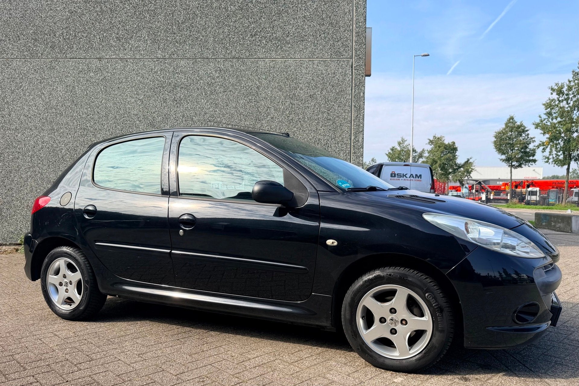Peugeot 206 + 1.4 XS, Auto's, Voorwielaandrijving, Stof, 4 cilinders, Zwart