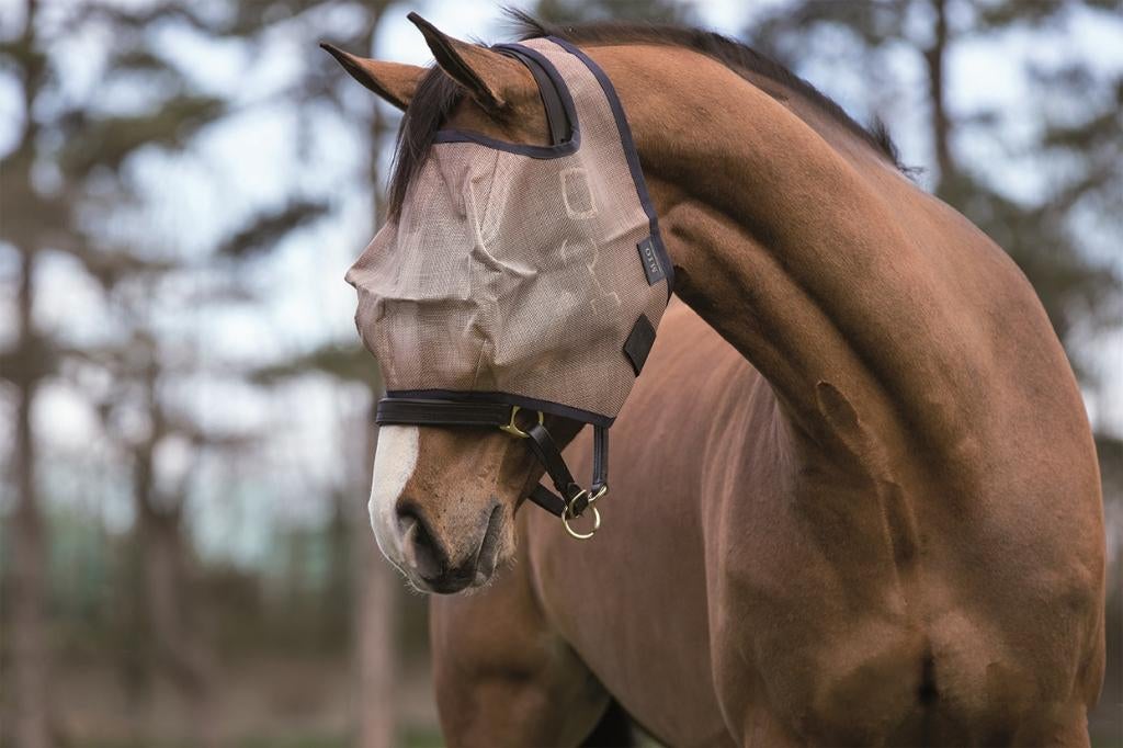 Horseware Mio Vliegenmasker, maat Pony en Full, Dieren en Toebehoren, Ophalen of Verzenden, Nieuw, Overige soorten