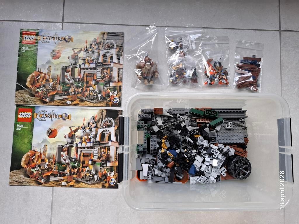 Lego Castle 7036 Dwarves' Mine, Kinderen en Baby's, Speelgoed | Duplo en Lego, Ophalen of Verzenden, Zo goed als nieuw