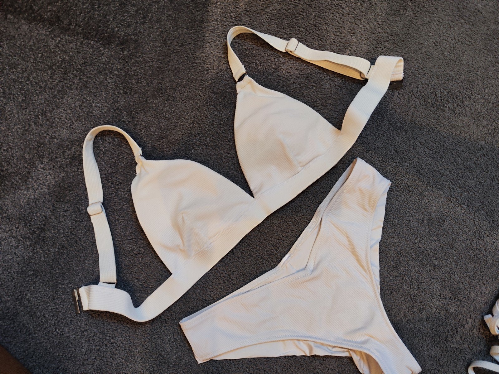 Shein Bikini Set Maat L Nieuw, Wit, Nieuw, Ophalen of Verzenden, Bikini