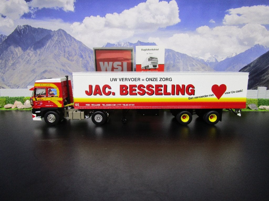 wsi 01-4836 de drieban jac besseling daf 300 space cab, Ophalen of Verzenden, Nieuw, Bus of Vrachtwagen, Wsi