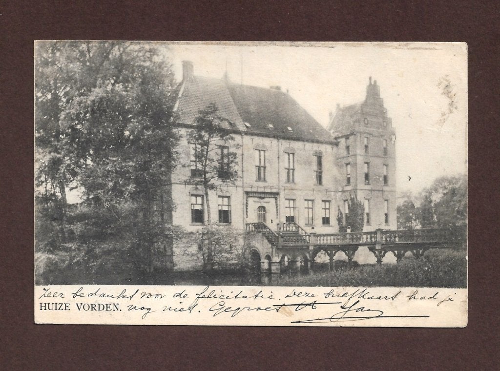 Vorden, Ophalen of Verzenden, 1920 tot 1940, Gelopen, Gelderland