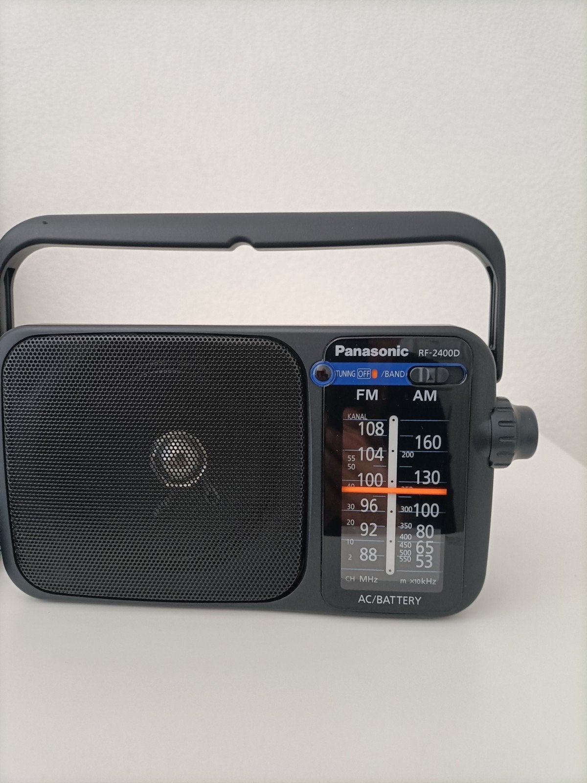 Nieuwe Panasonic draagbare radio (batterij/netstroom), Ophalen of Verzenden, Nieuw, Radio