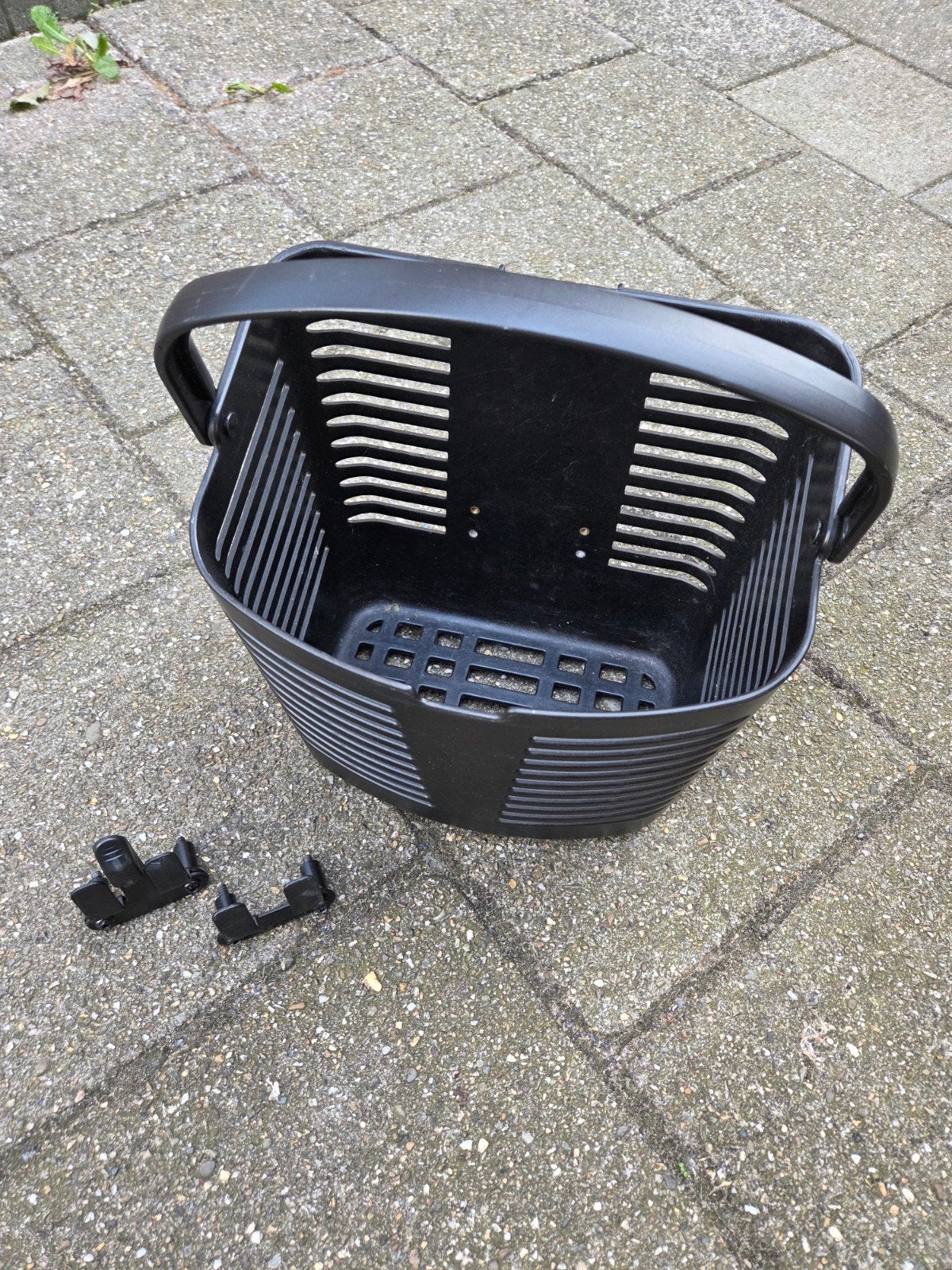 Zwarte scootmobiel mand, Ophalen of Verzenden, Gebruikt, Overige typen, Onbekend