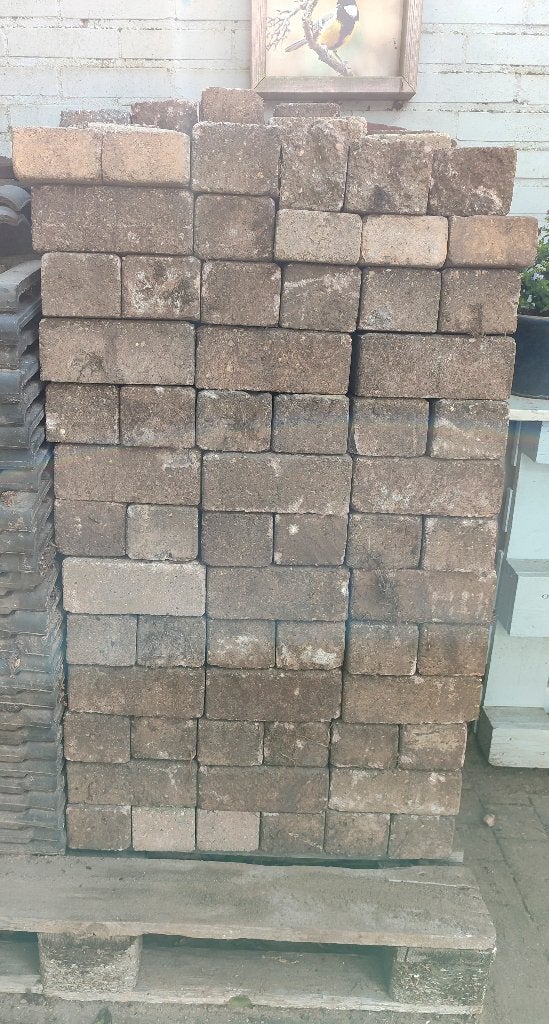 bakstenen, Ophalen, Gebruikt, Beton, Klinkers