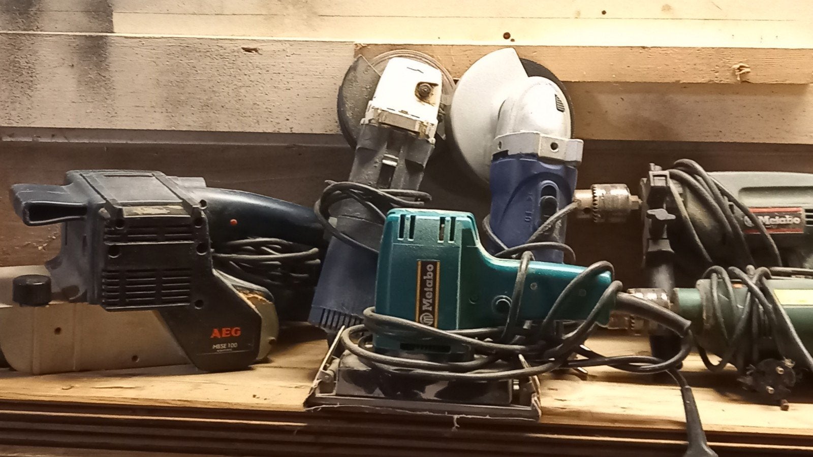Diverse schuurmachines en slijpmachines, Ophalen, Gebruikt, Minder dan 600 watt, Overige typen