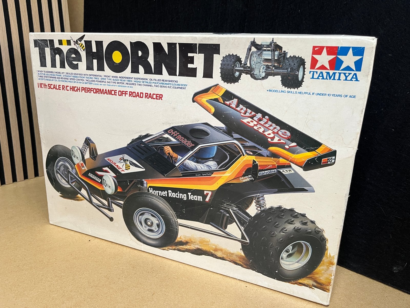 Tamiya The Hornet RC Buggy - Vintage Offroad 1/10, Elektro, Gebruikt, Auto offroad, Ophalen of Verzenden