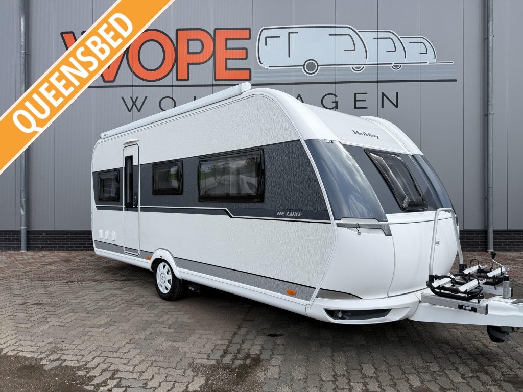 Hobby De Luxe 540 UFF MOVER AIRCO CAS.LUIFEL, Caravans en Kamperen, Caravans, Rondzit, Hobby, Bedrijf, Overige typen