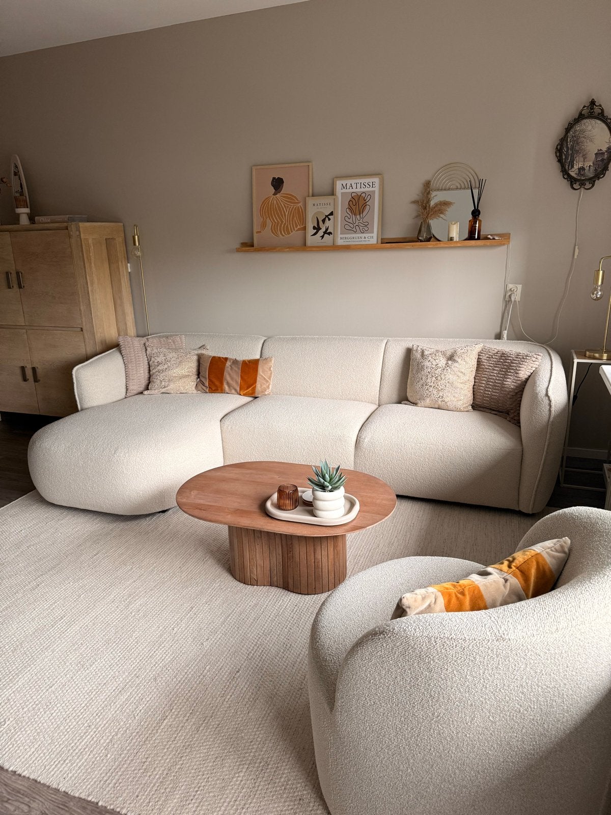Japandi Salontafel 90x60 cm - Stijlvol & Modern, Ophalen, Japandi, 50 tot 100 cm, Nieuw
