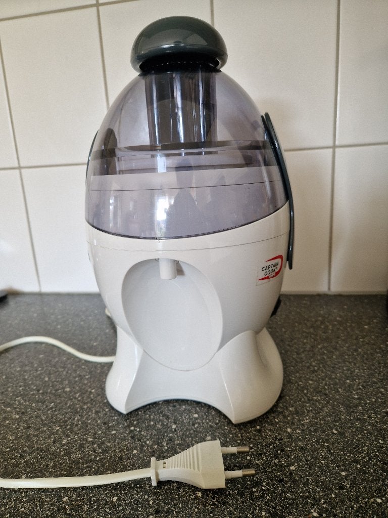 Captain Cook fruitjuicer, Ophalen of Verzenden, Zo goed als nieuw, Elektrisch, Sapcentrifuge