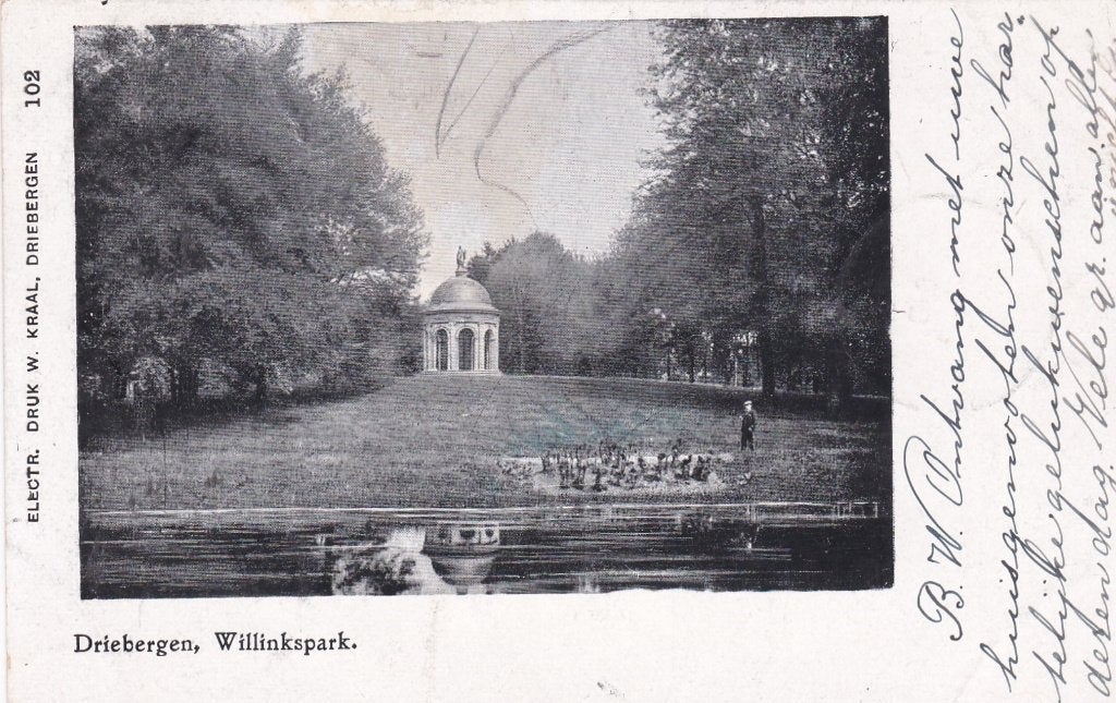 18921 Driebergen Willinkspark Eelectr druk w Kraal 1908, Verzenden, Voor 1920, Gelopen, Utrecht