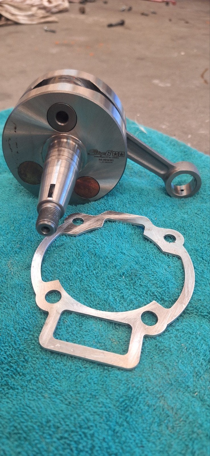Stage6 hpc 55slag krukas 125/180, Fietsen en Brommers, Brommeronderdelen | Oldtimers, Ophalen of Verzenden, Zo goed als nieuw