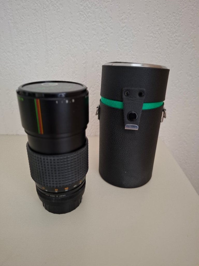 Cameralens 200mm, Ophalen of Verzenden, Gebruikt, Telelens