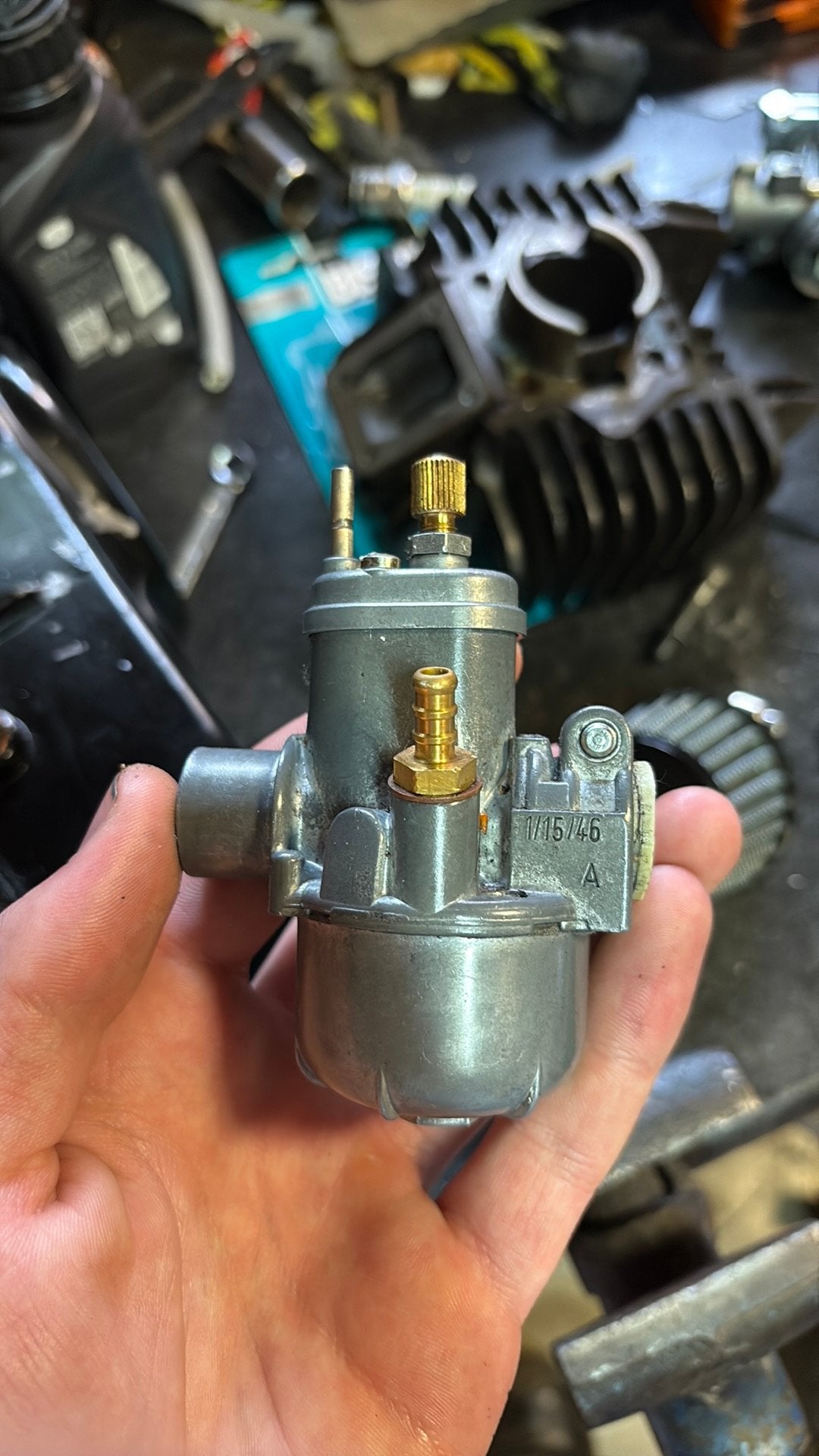 15mm carb, Verzenden, Zo goed als nieuw, Carburateur