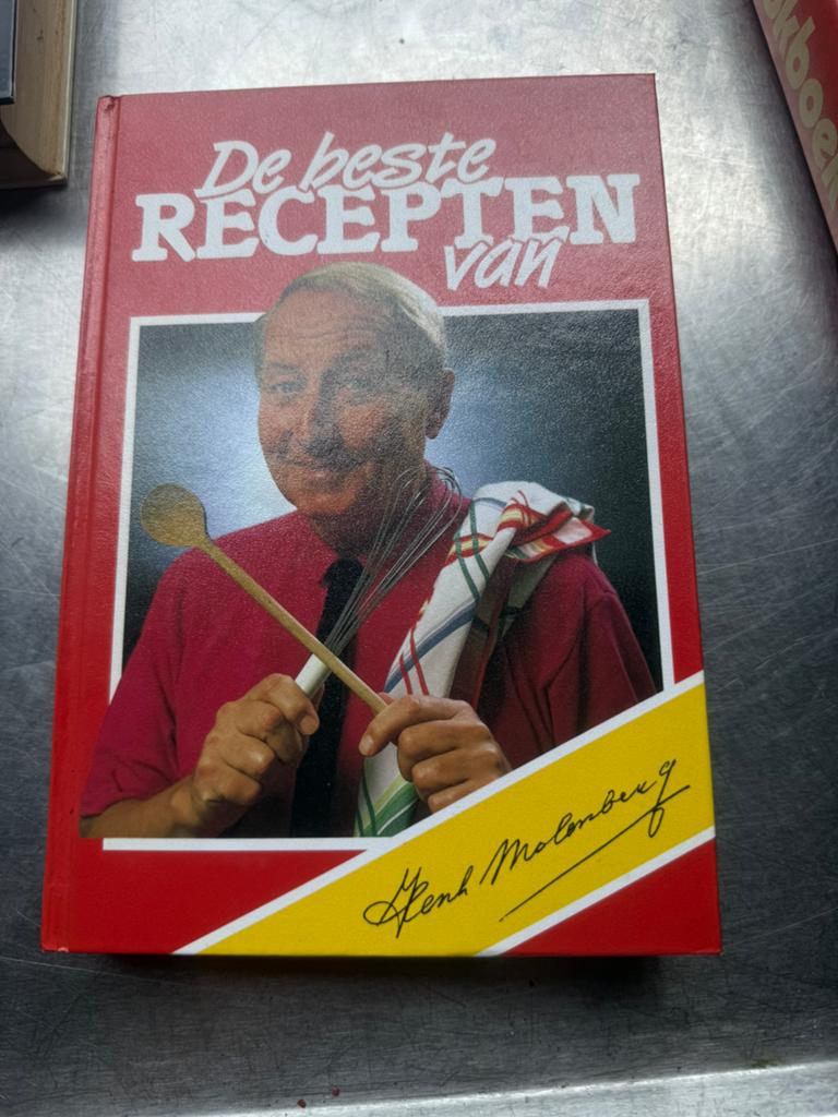 De Beste Recepten van Henk Molenberg Kookboek, Ophalen, Zo goed als nieuw, Nederland en België, Hoofdgerechten