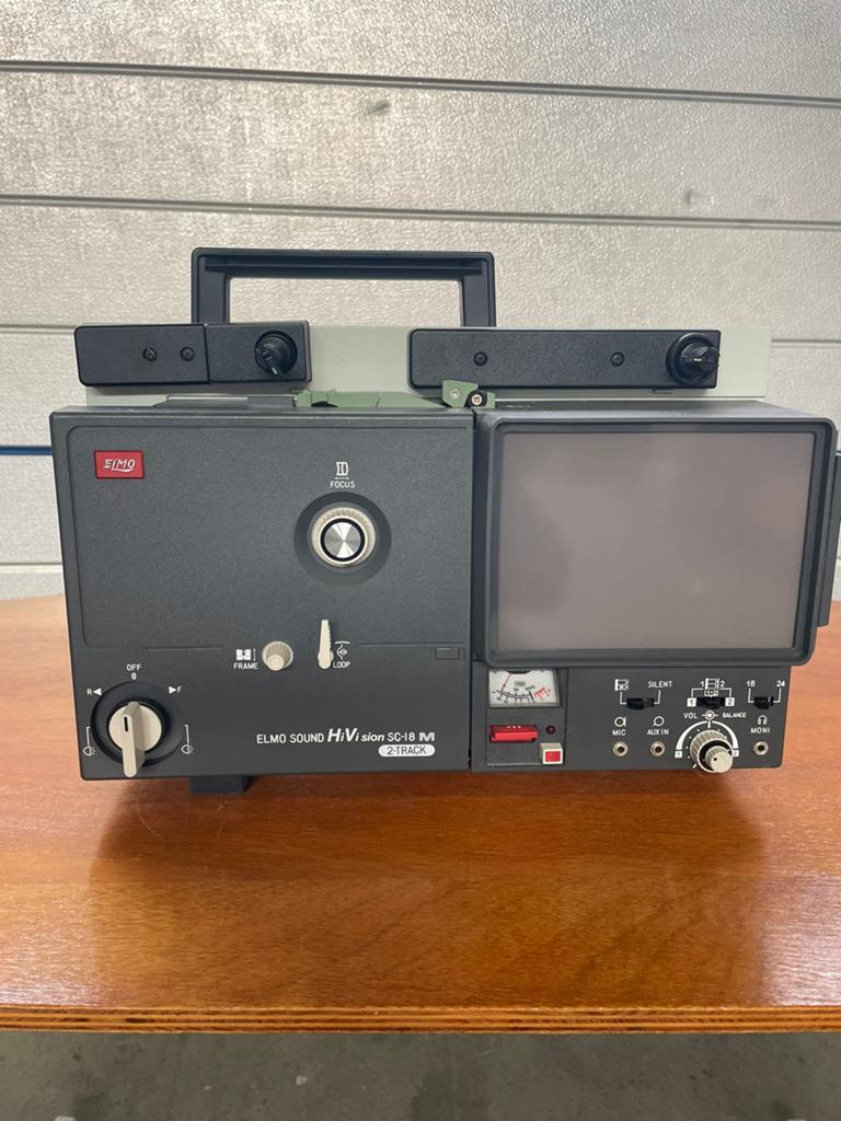 Elmo Sound H/VIsion SC-18 M 2-TRACK Super 8 projector, Ophalen, Gebruikt, Overige typen