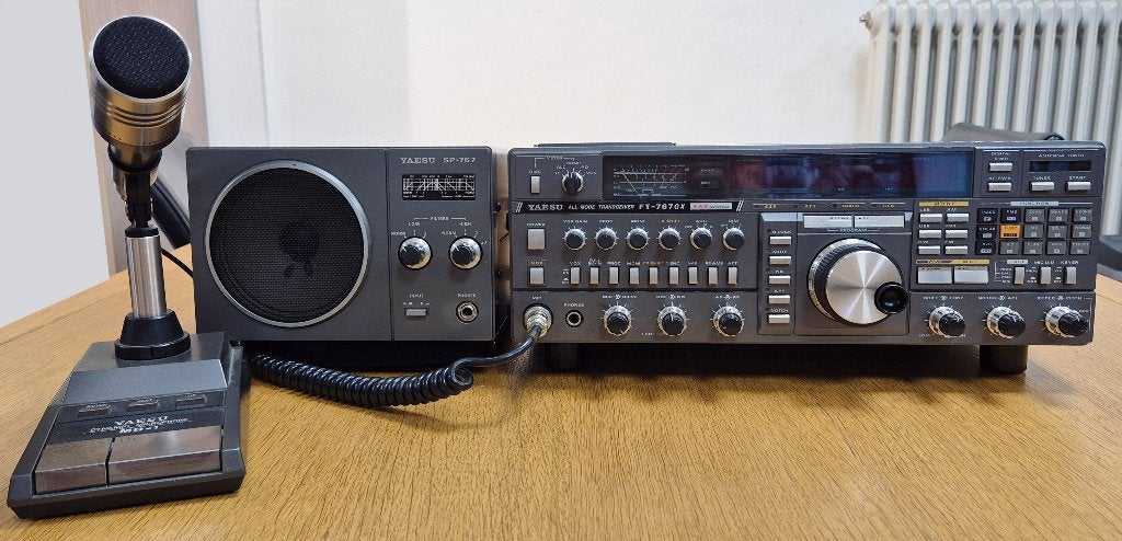 Yaesu FT-767GX Complete set, Telecommunicatie, Zenders en Ontvangers, Ophalen, Gebruikt, Zender en Ontvanger