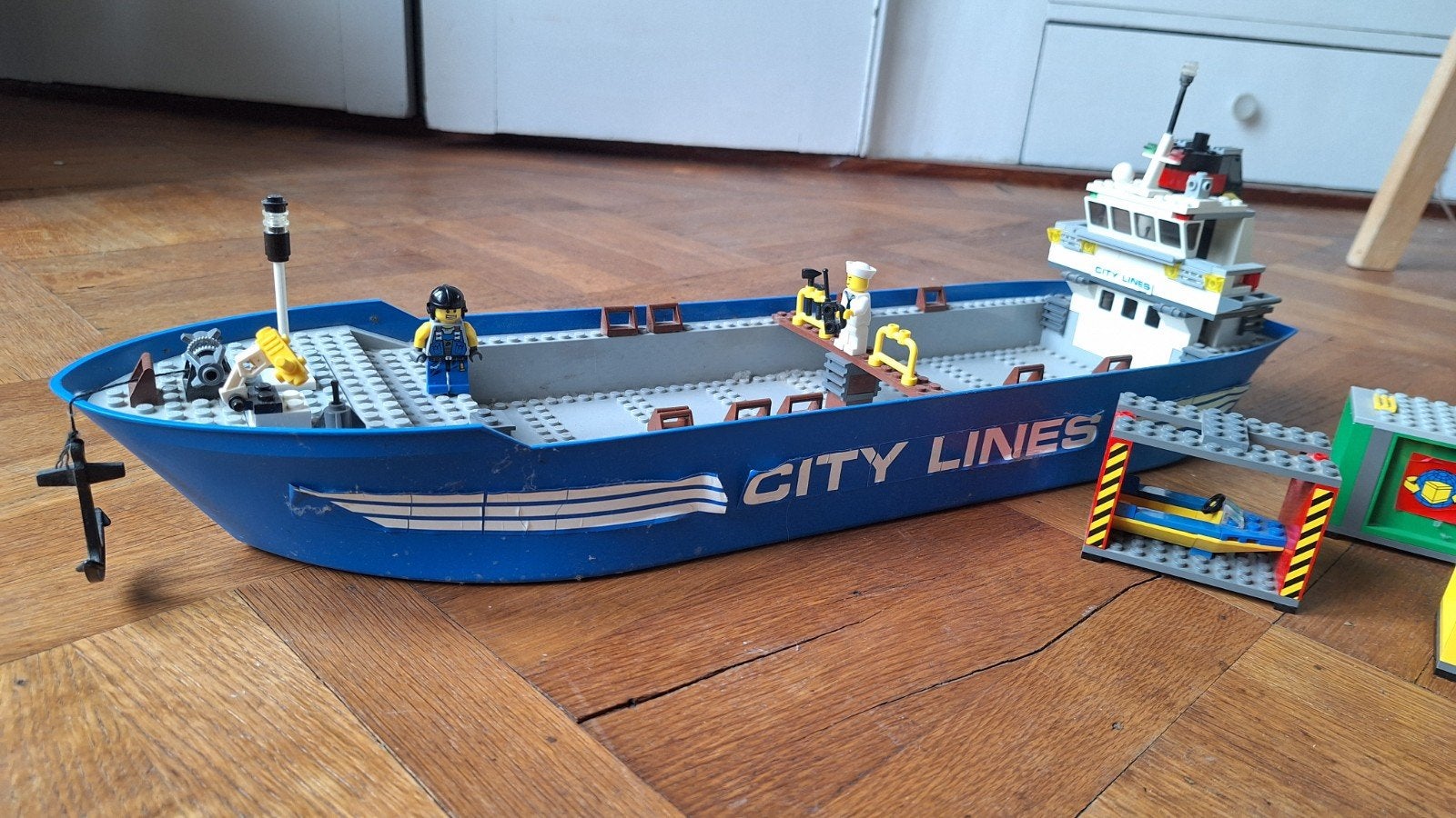 Lego City 7994 Havenschip, Ophalen of Verzenden, Gebruikt