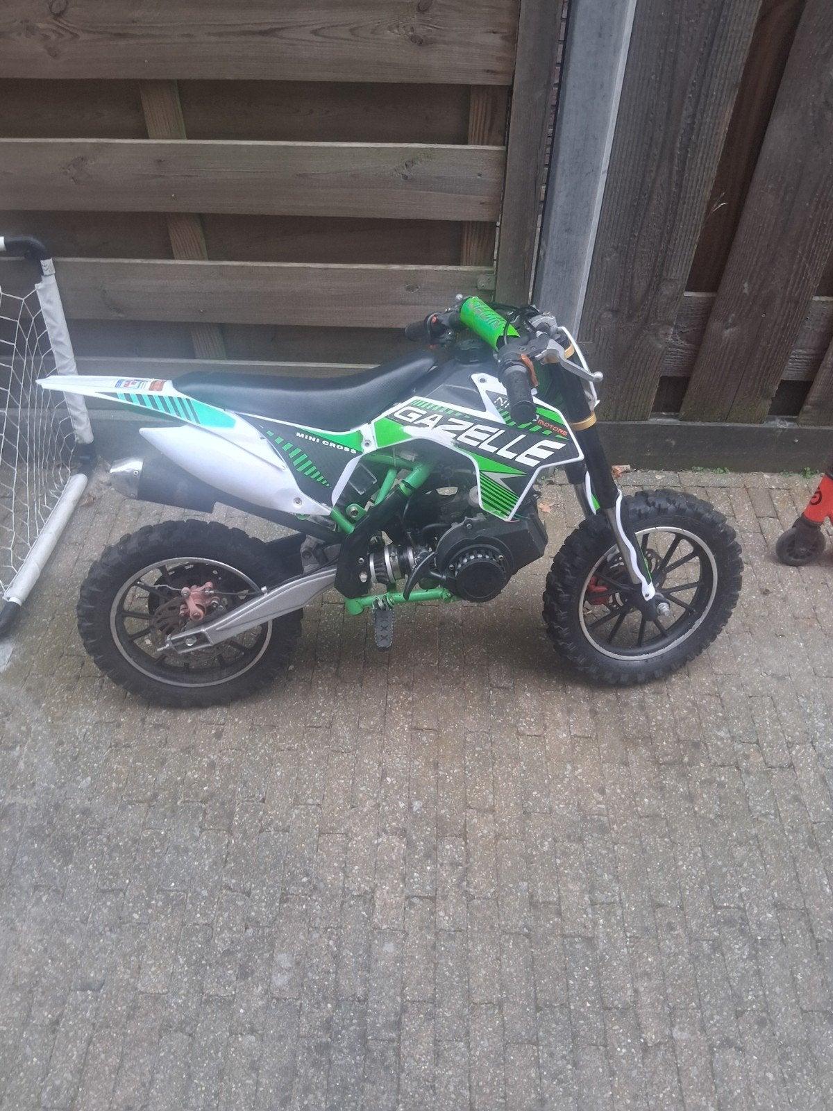 Nitro Motors Gazelle Mini Cross - Defect, Fietsen en Brommers, Minibikes, Midibikes en Pitbikes, Ophalen, Gebruikt, Overige typen
