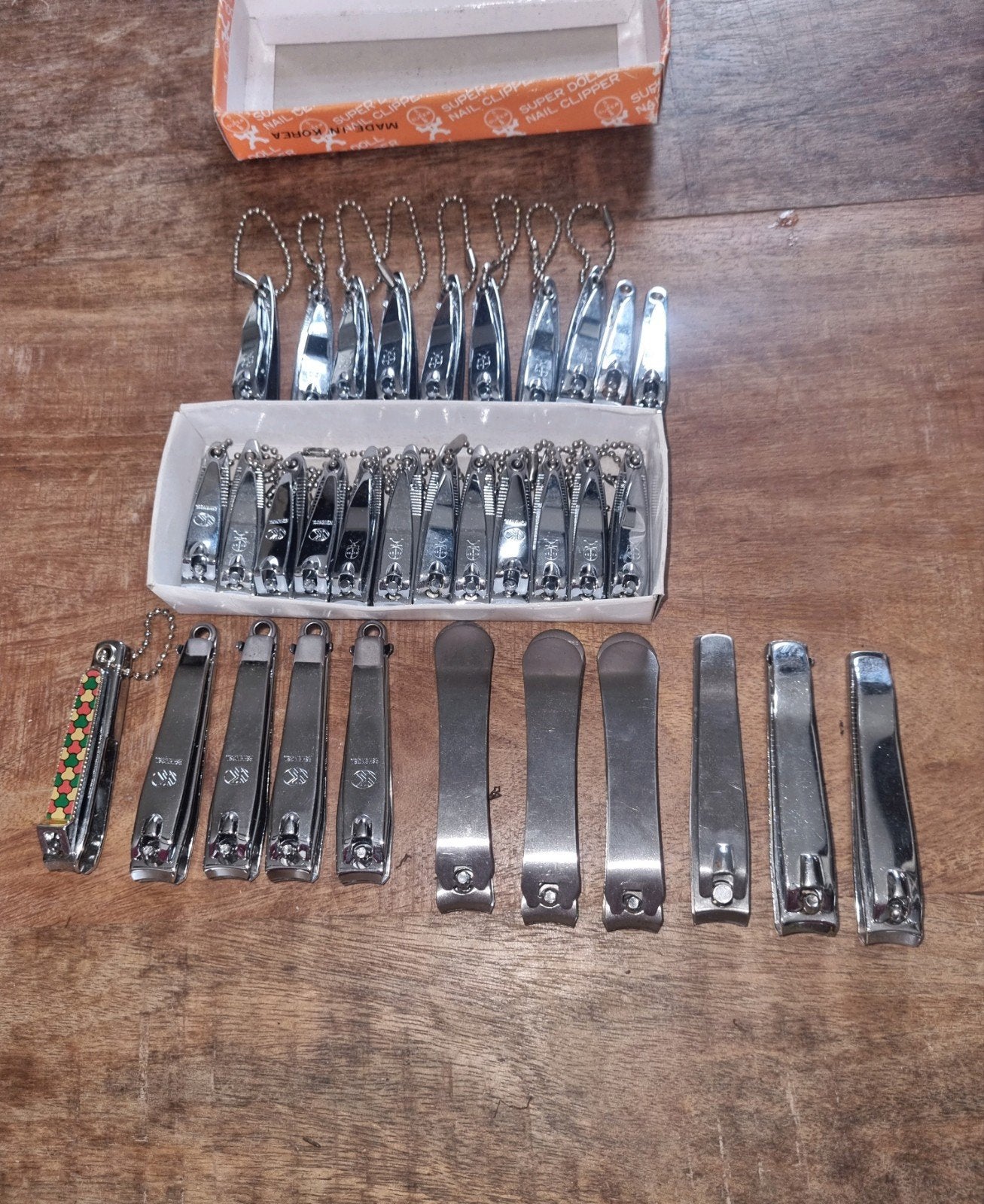 Partij van 33 Nieuwe Roestvrijstalen Nagelknippers, Ophalen of Verzenden, Nieuw