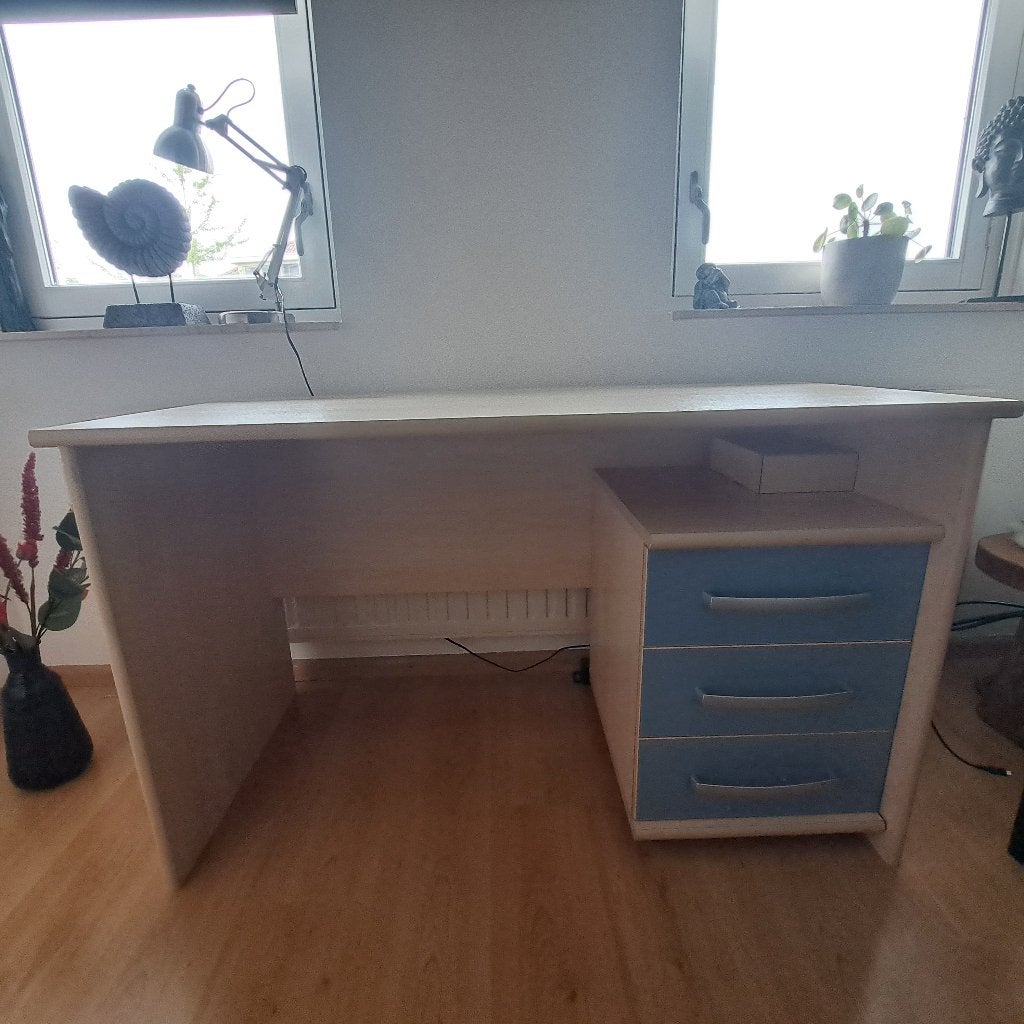 GRATIS bureau incl. ladekast, Huis en Inrichting, Bureaus, Overige typen, Gebruikt, Overige merken, Overige materialen