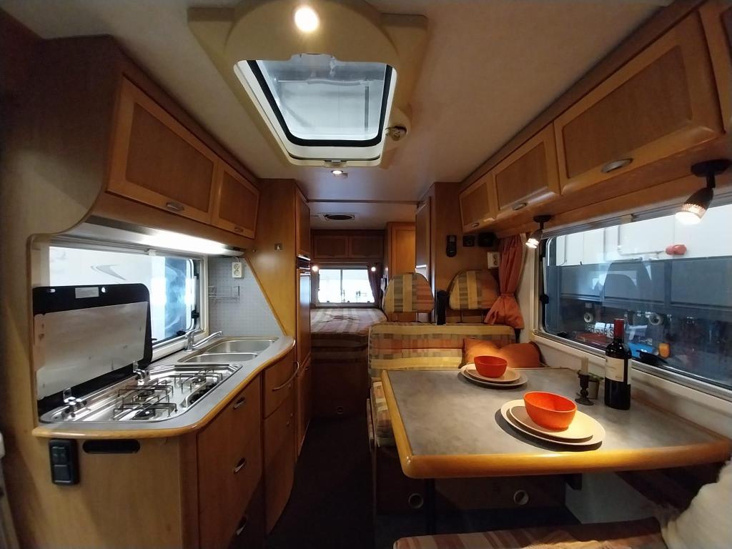 Leuke Hymer Tramp met Maxfann en zonnepaneel !!!, Caravans en Kamperen, Campers, Niet ingevuld, Ringverwarming, Fiat, Treinzit