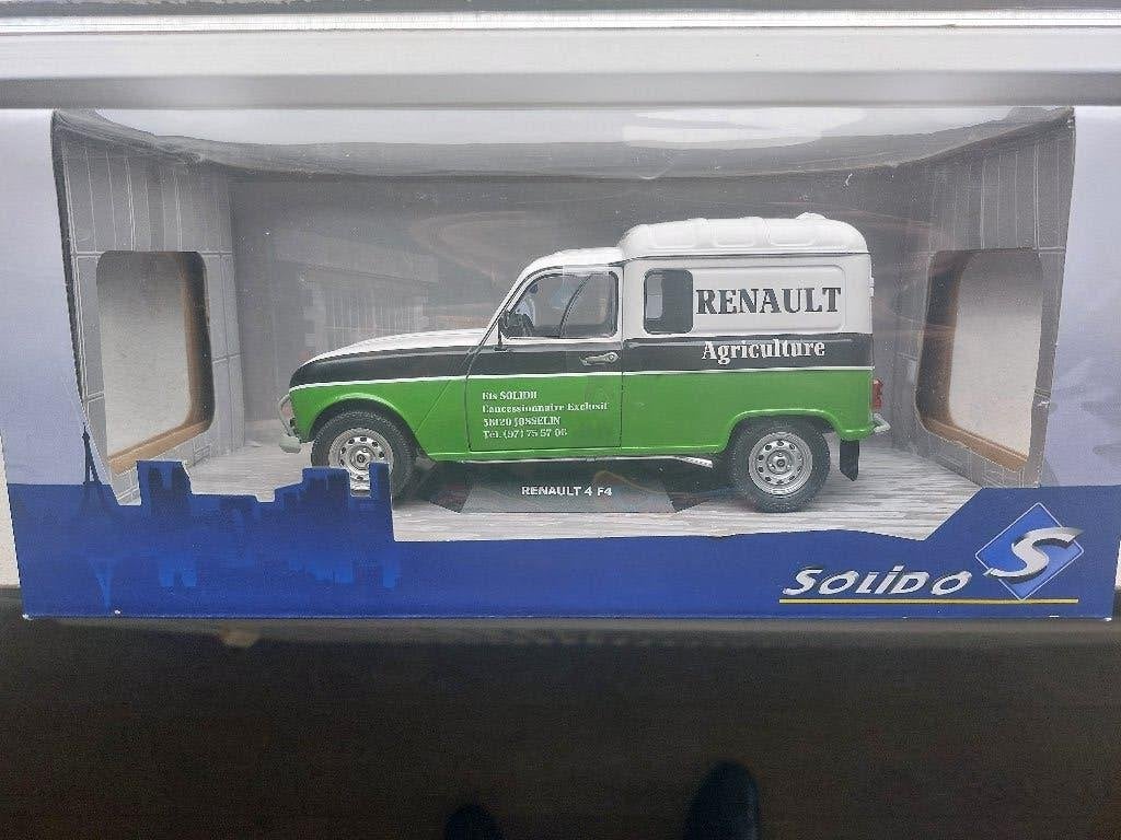 Renault 4 F4 4F4 Agriculture Solido, Ophalen of Verzenden, Nieuw, Auto, Solido