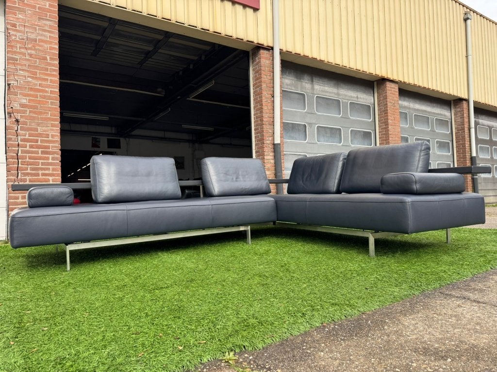 Hoekbank Rolf Benz leer design bankstel modern sofa, Ophalen, Geen, Pahest@hotmail.nl, Design
