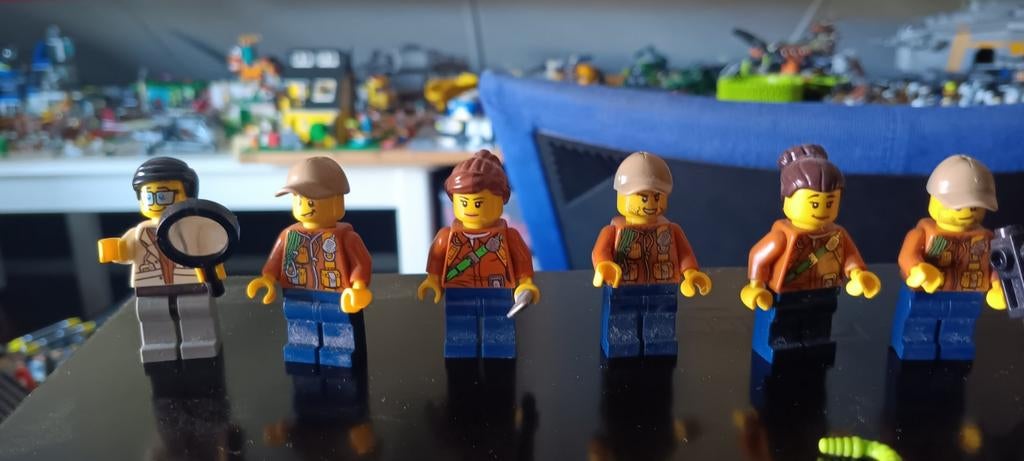 Lego city jungle sets, Ophalen of Verzenden, Gebruikt, Losse stenen, Lego