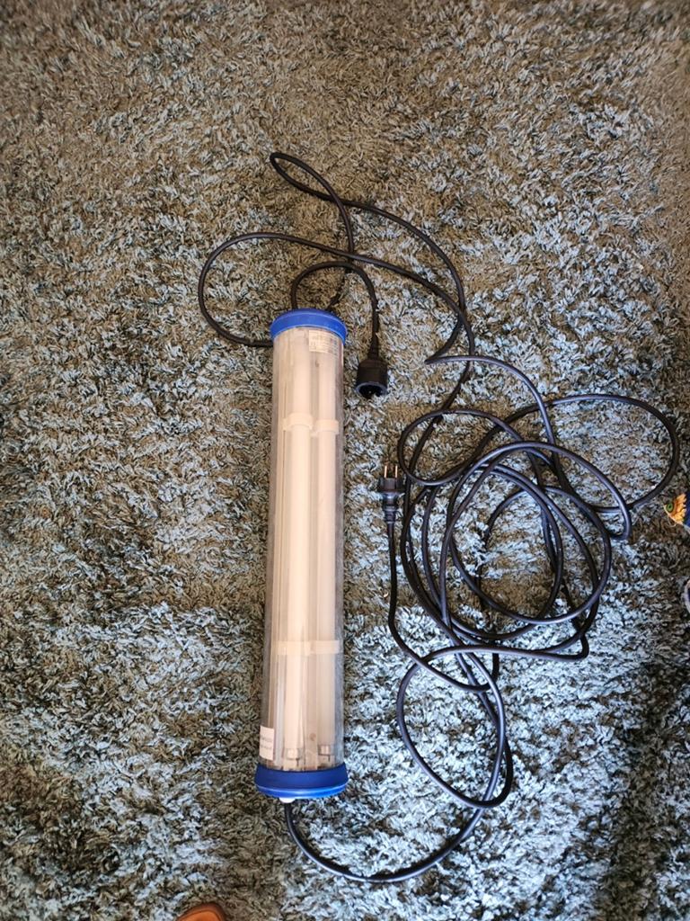 TL-buis armatuur 30cm met stroomkabel, Gebruikt, Minder dan 30 watt, Overige typen, Overige fittingen