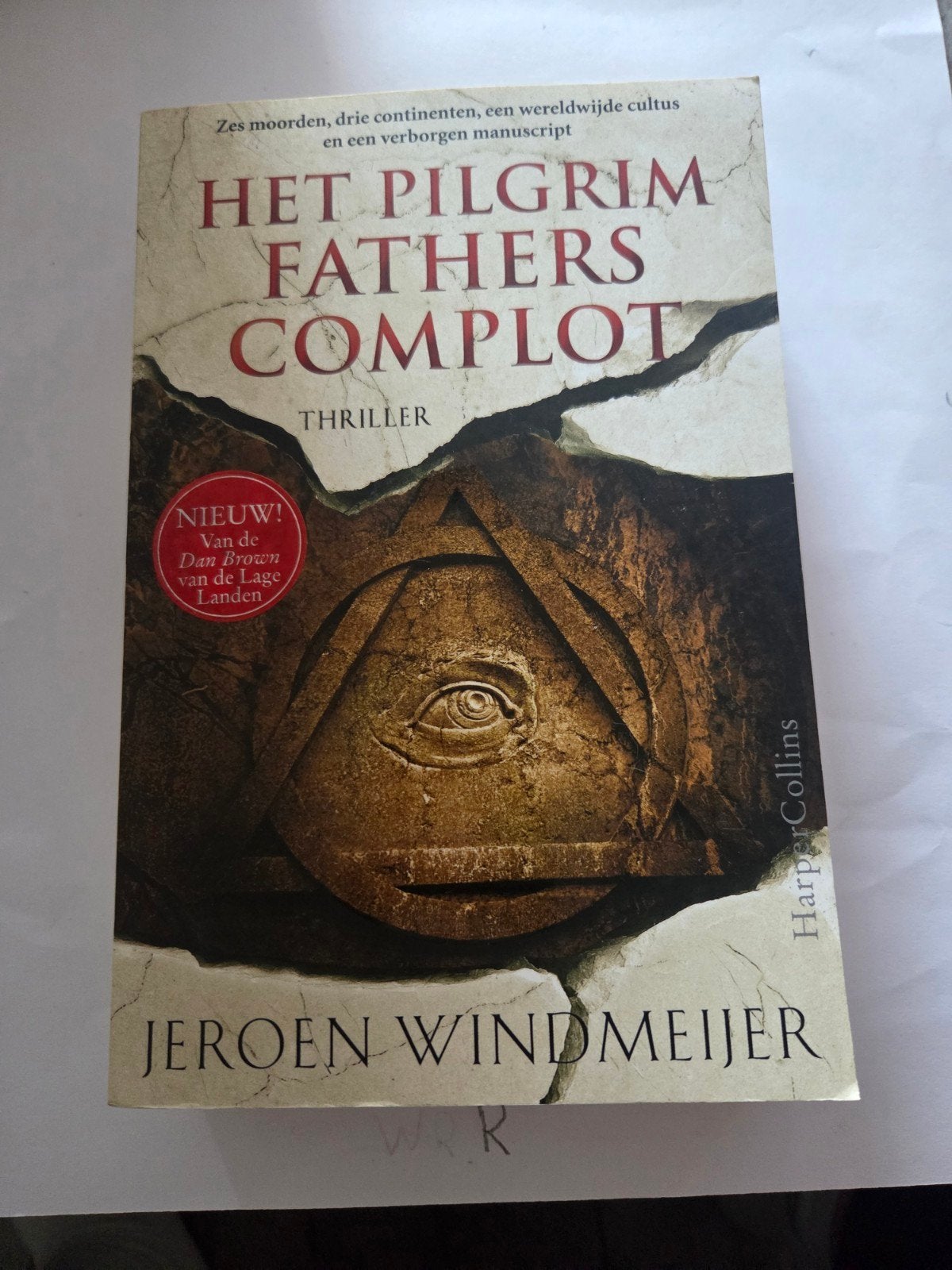 Het Pilgrim Fathers Complot - Jeroen Windmeijer (Thriller), Ophalen of Verzenden, Nieuw, Jeroen Windmeijer