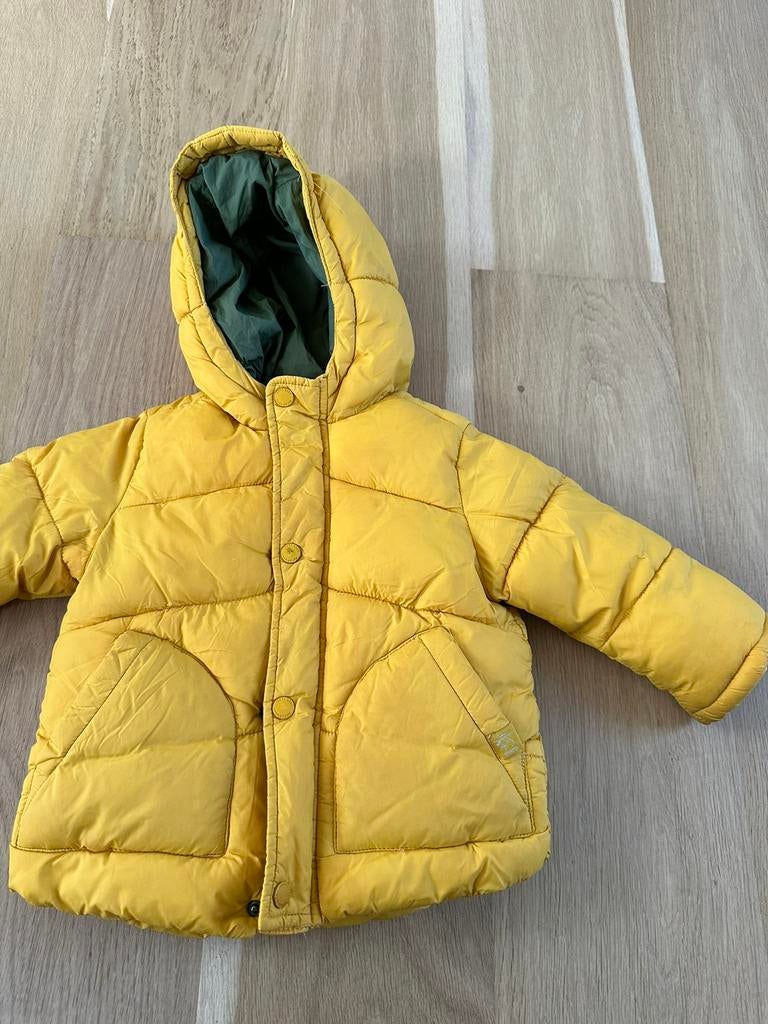 Zara geel jas 86, Ophalen of Verzenden, Gebruikt, Jongetje of Meisje, Jasje