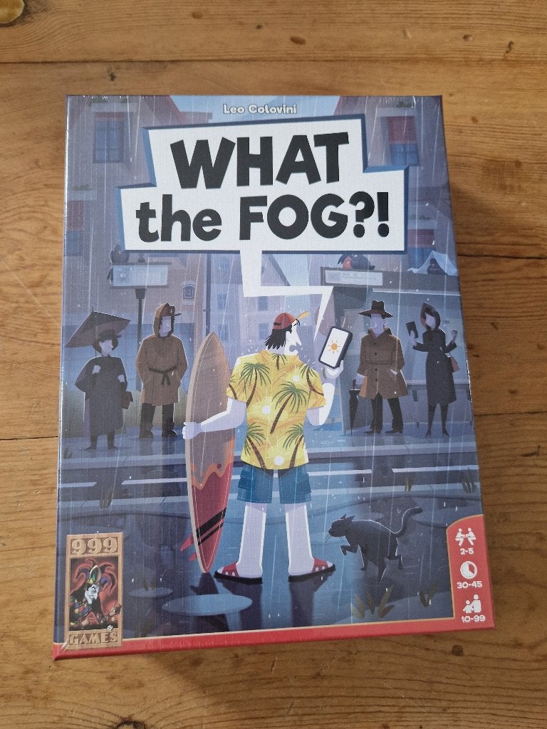 Spel: What the fog? - 999Games - Nieuw in plastic, Vijf spelers of meer, Ophalen of Verzenden, Nieuw, 999 Games