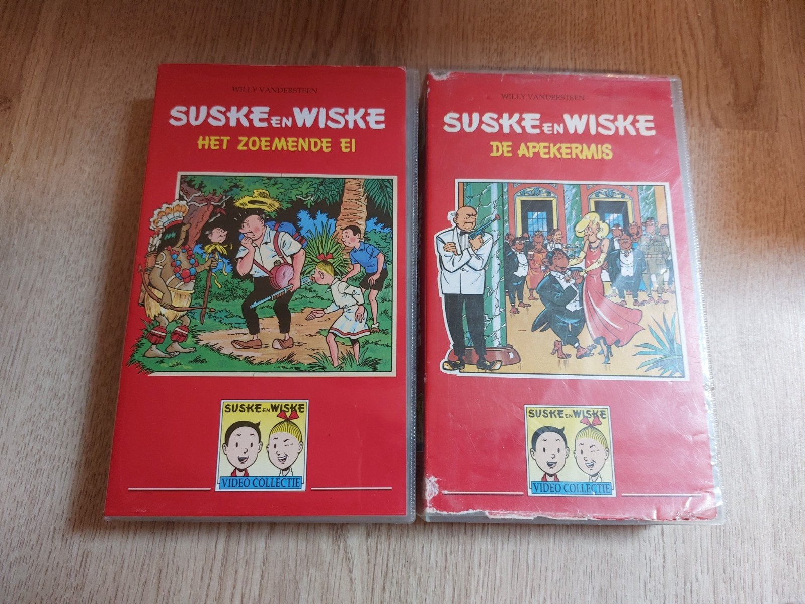 Suske en Wiske VHS videobanden, Ophalen of Verzenden