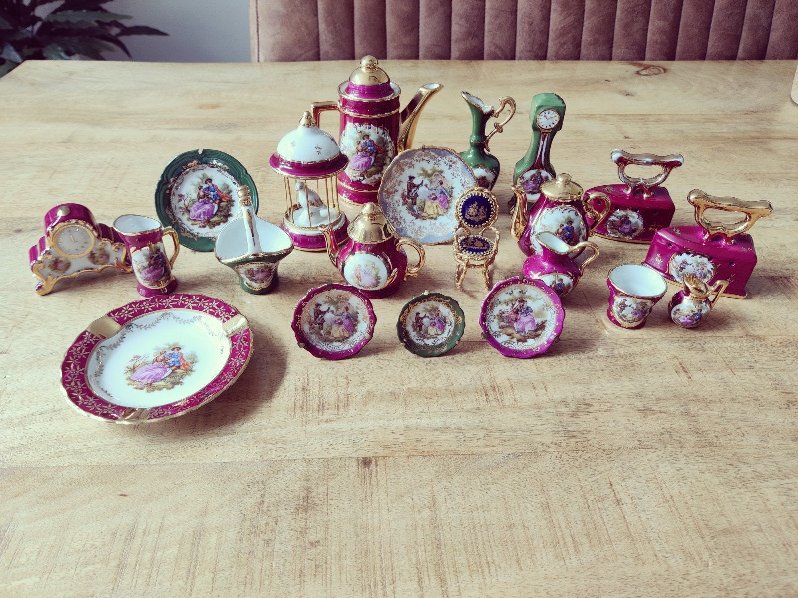 Miniaturen Limoges France, Verzenden