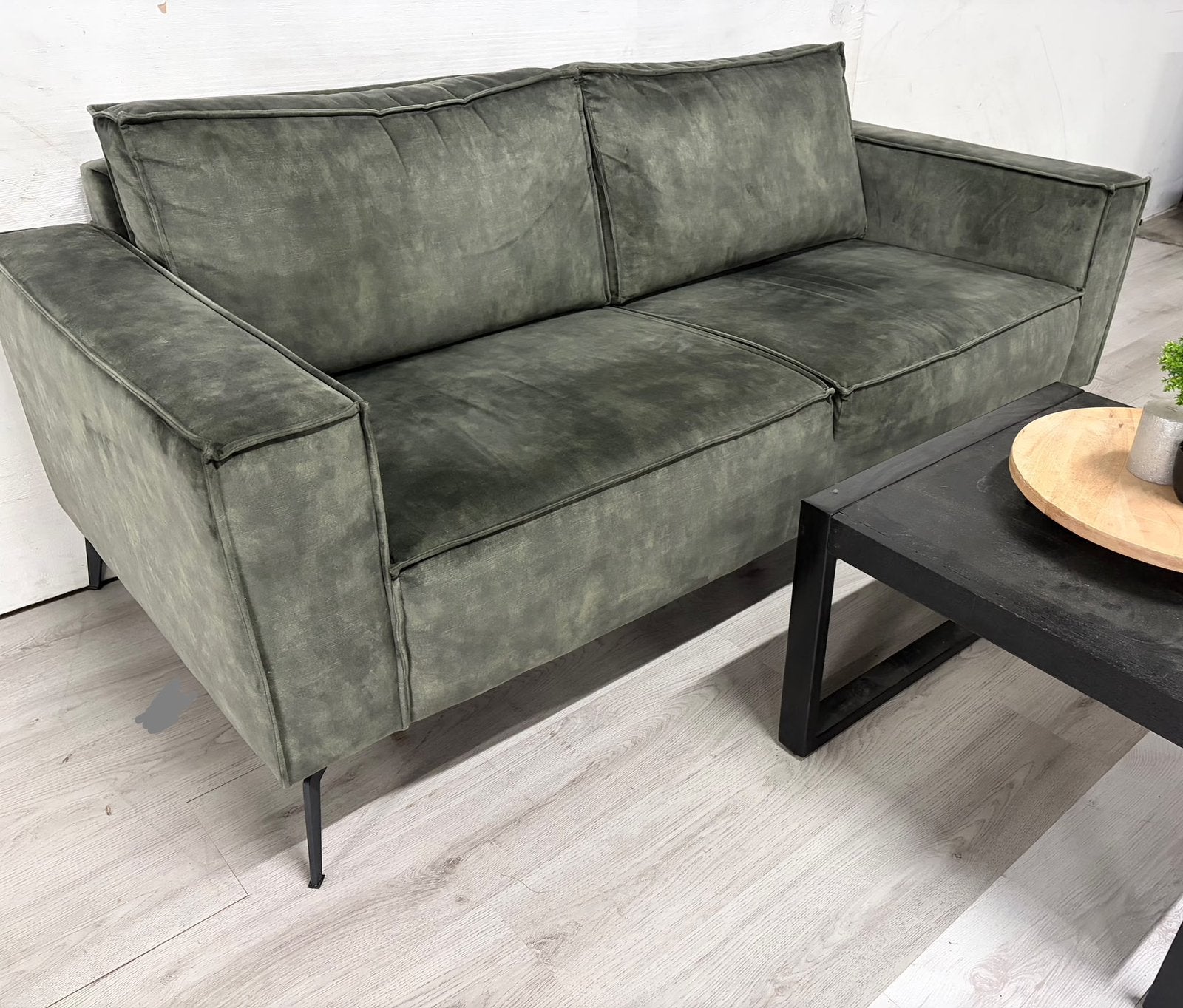 Bankstel Velvet - Topstaat, Huis en Inrichting, Banken | Bankstellen, Verzenden, Minder dan 75 cm, 150 tot 200 cm, Tweepersoons