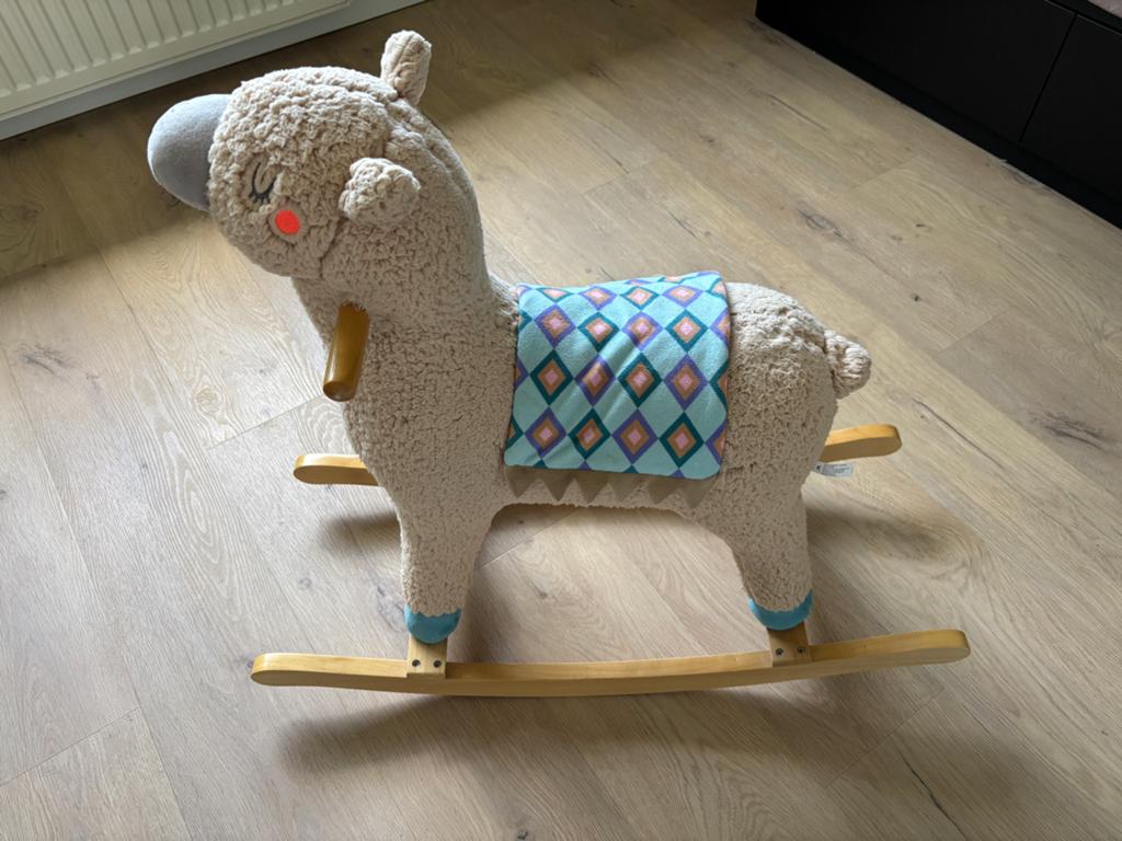 Geweldige schommelalpaca, Ophalen, Zo goed als nieuw