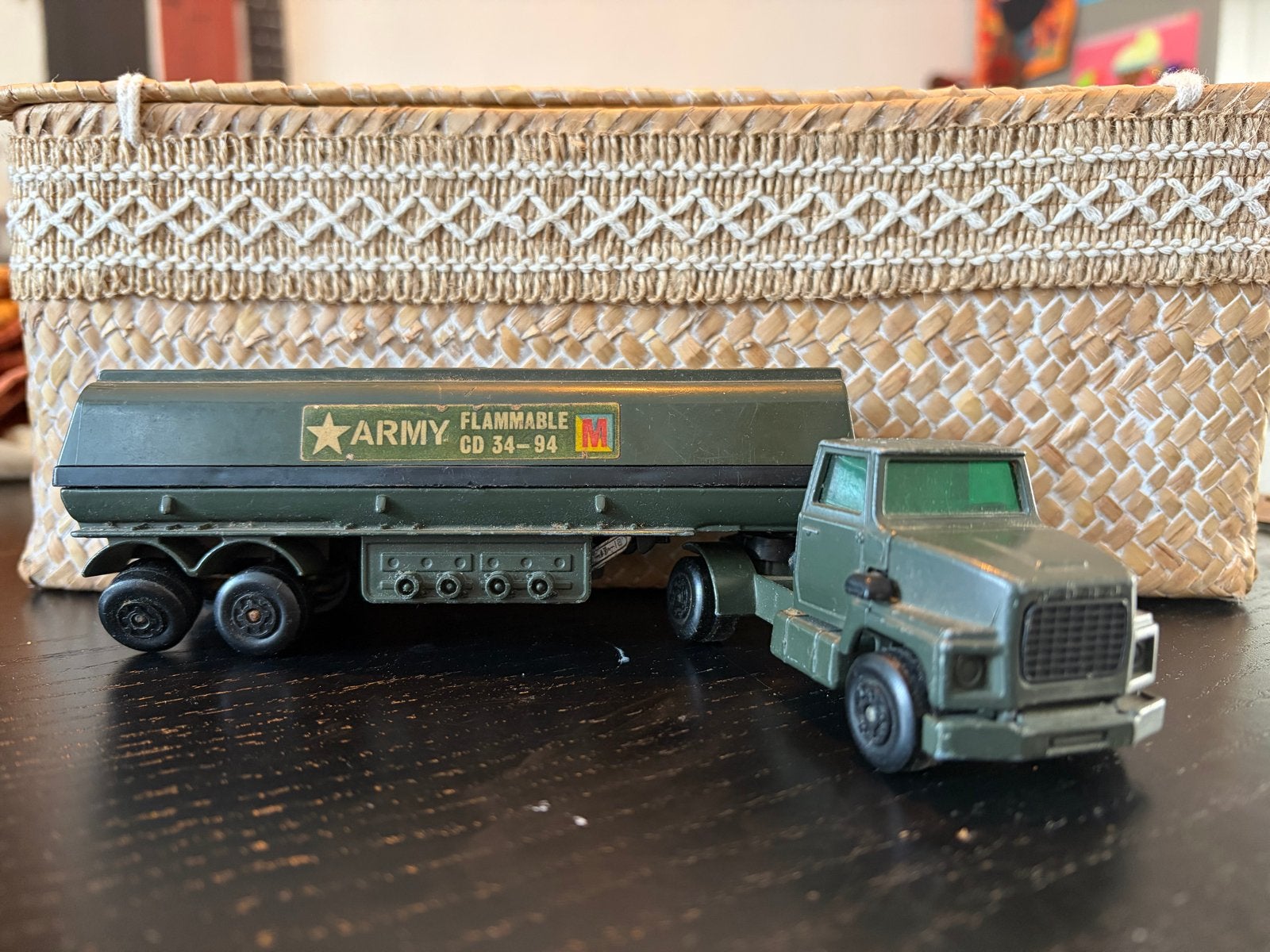 Matchbox Super Kings K-16 Articulated Tanker Ford LTS, Hobby en Vrije tijd, Ophalen of Verzenden, Gebruikt